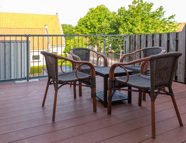 Familiekamer zitje op dakterras